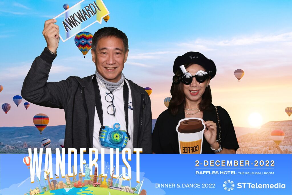 Green Screen Photo Booth in Singapore by Printaparty