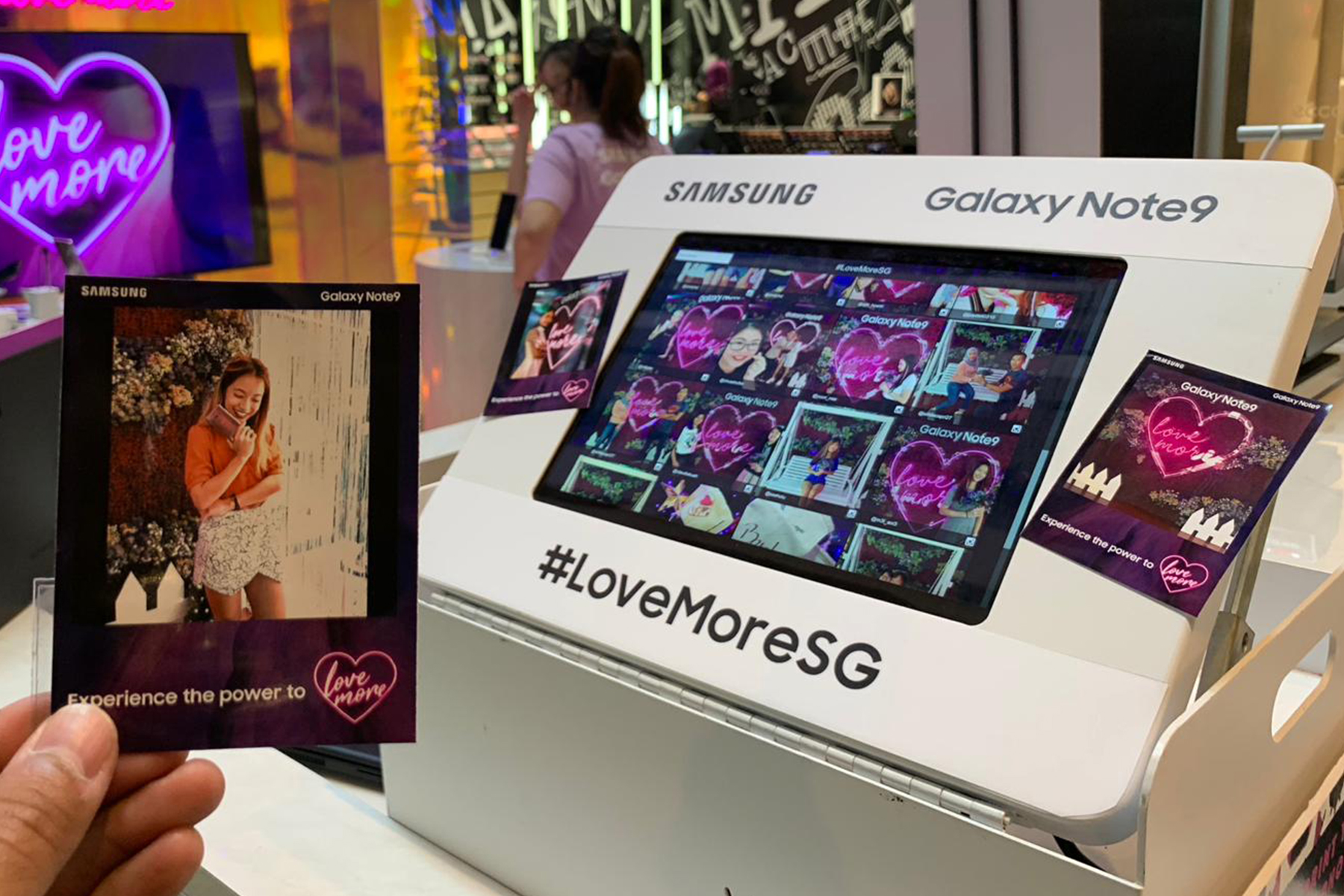 live instagram printing