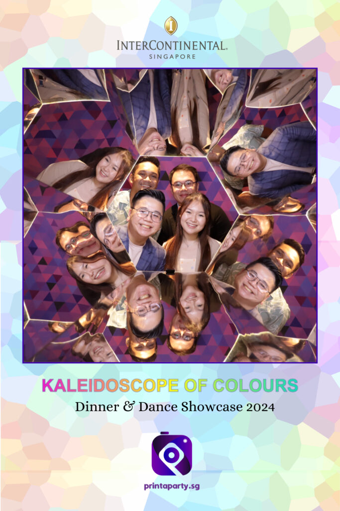 Kaleidoscope Booth in Singapore by Printaparty