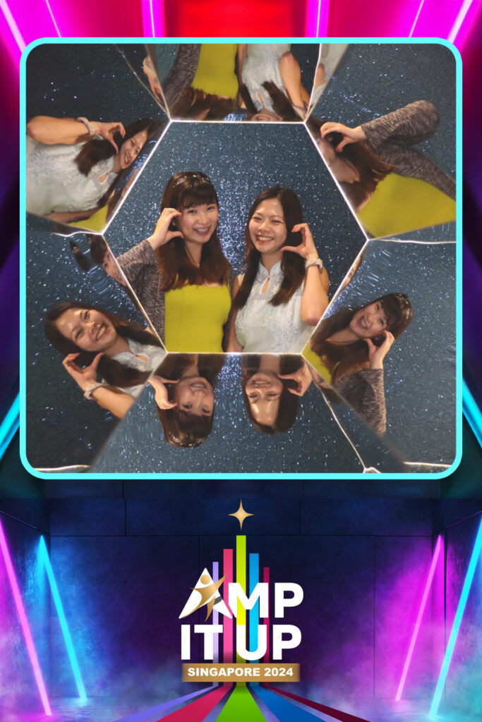 Kaleidoscope Booth in Singapore by Printaparty