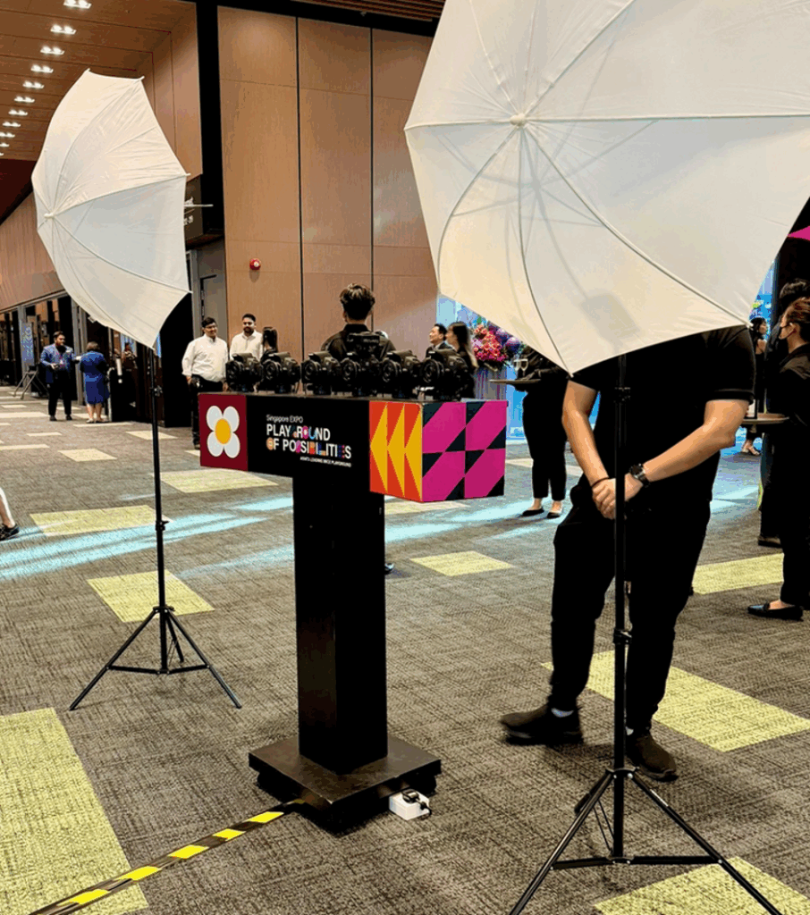 180 Matrix Booth in Singapore by Printaparty