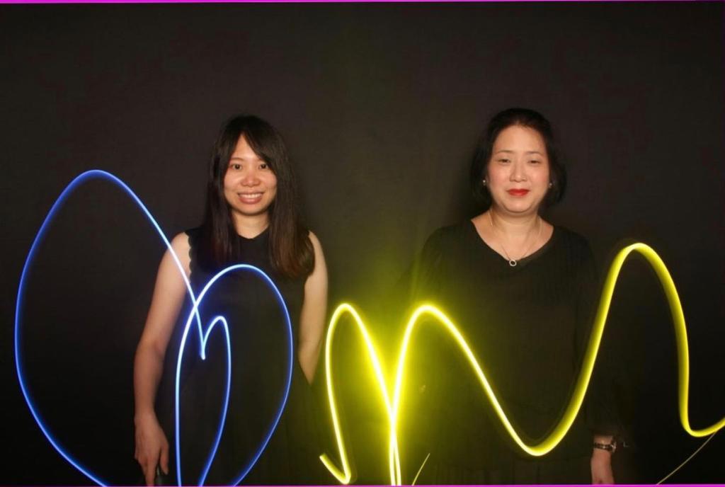lightpainting photo booth