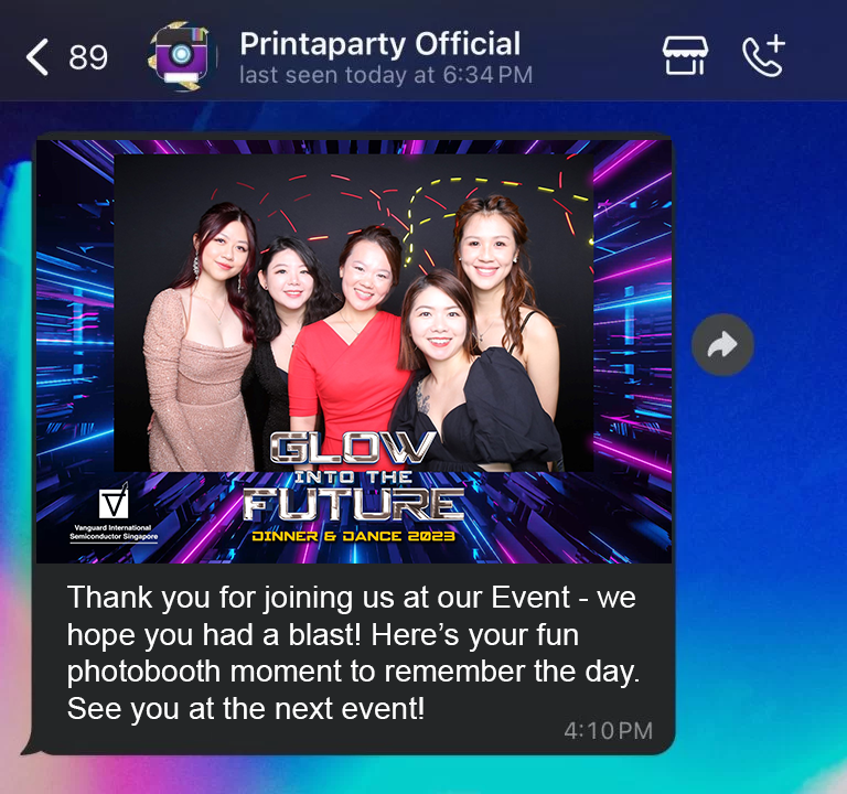 lightpainting photo booth in singapore by printaparty