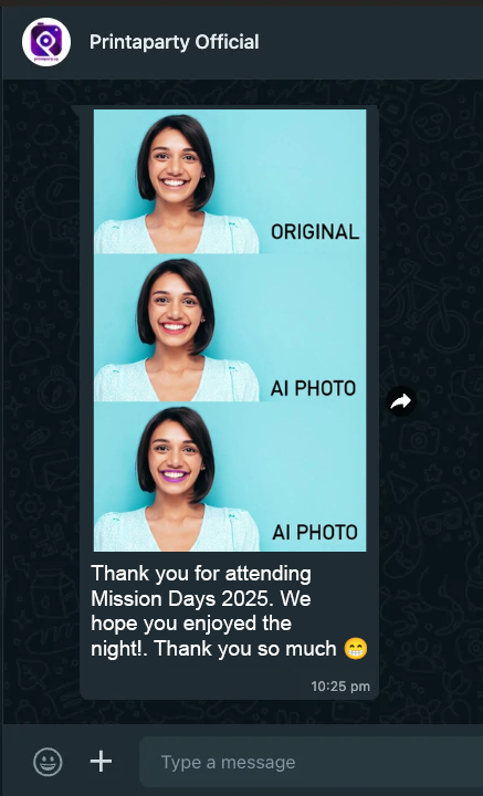 AI Beauty Photo Booth in Singapore by Printaparty