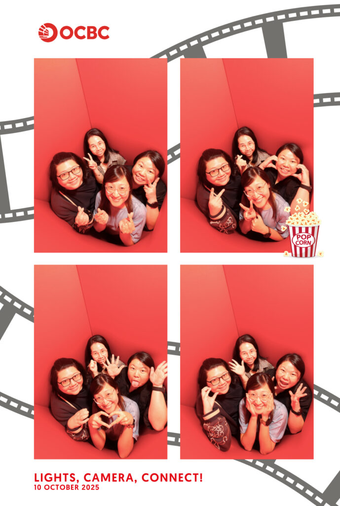 0.5x Top Down Photobooth in Singapore by Printaparty