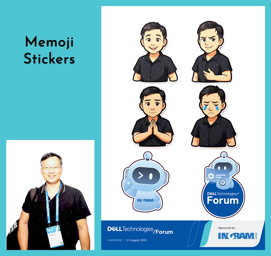AI sticker booth by Printaparty