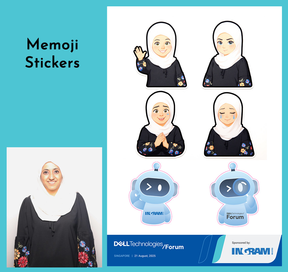 AI sticker booth by Printaparty