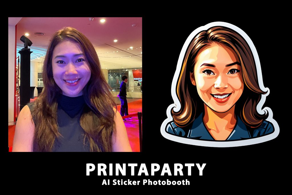 AI Sticker Photobooth by Printaparty