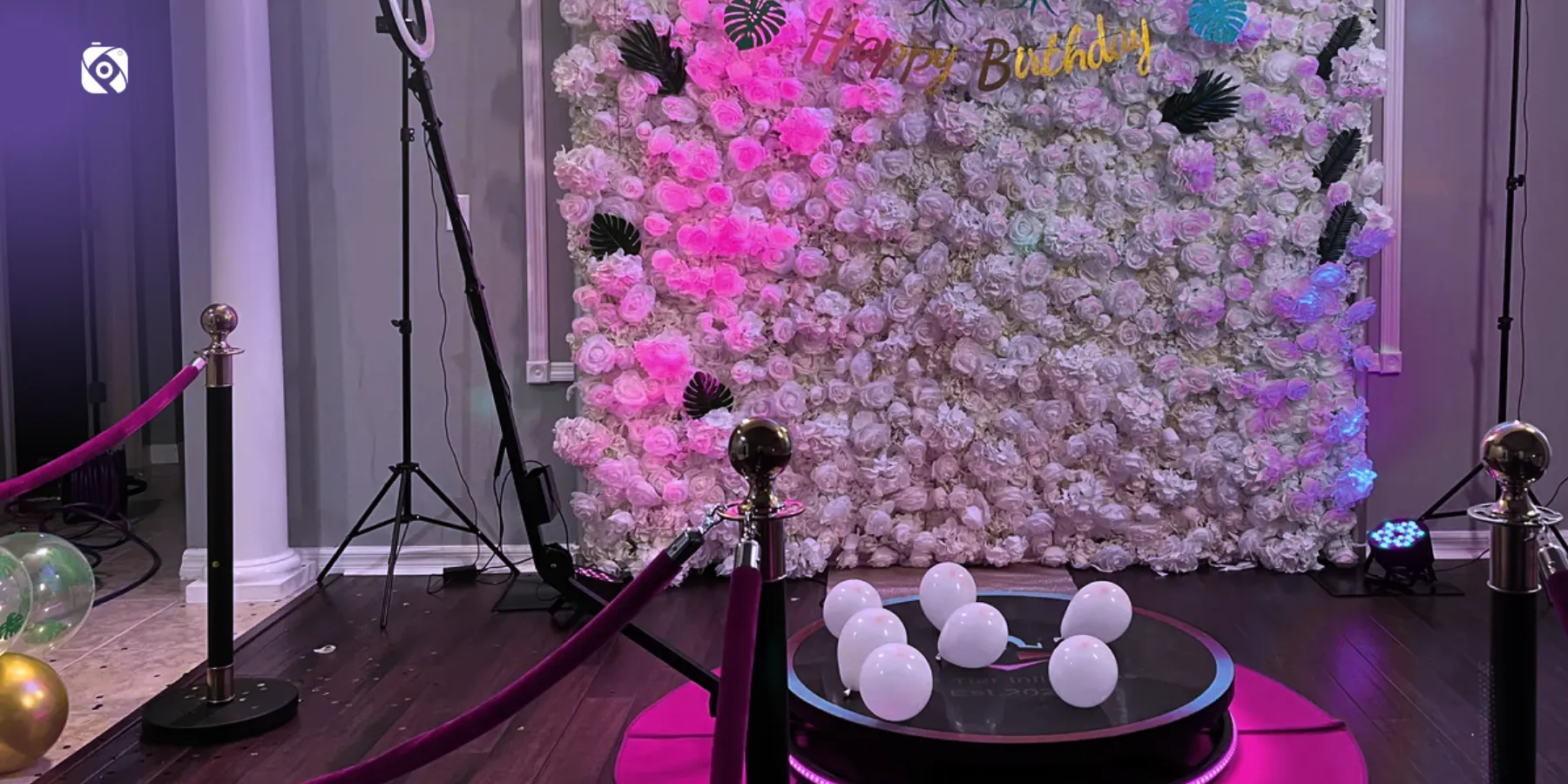 360 degree video booth