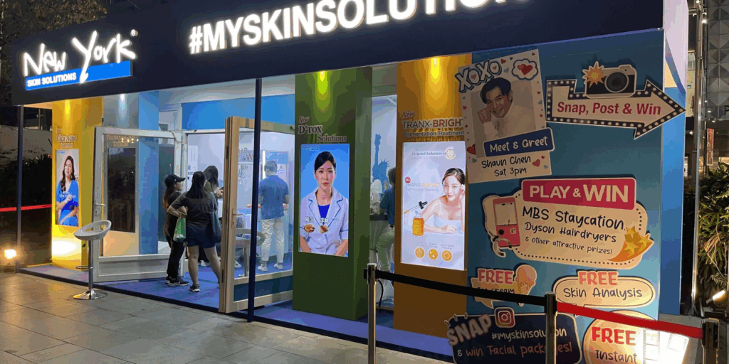 New York Skins Solution – Neoprint Photo Booth in Singapore