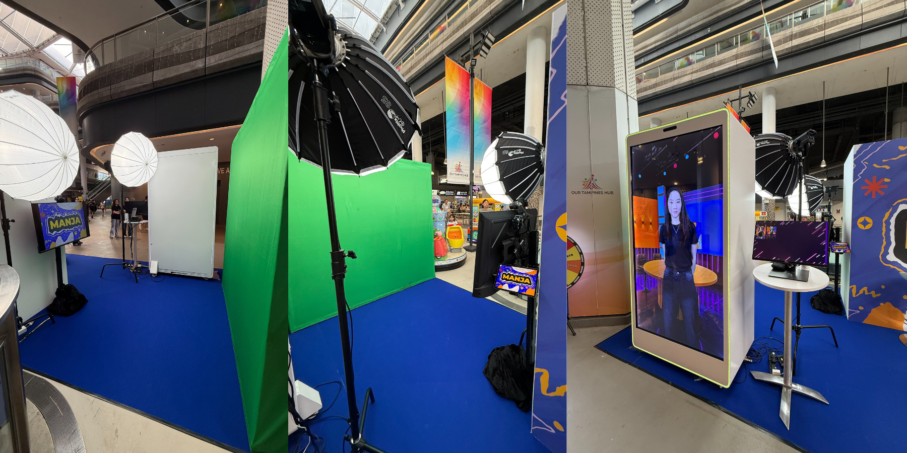 Custom Videobooth Activation for MANJA