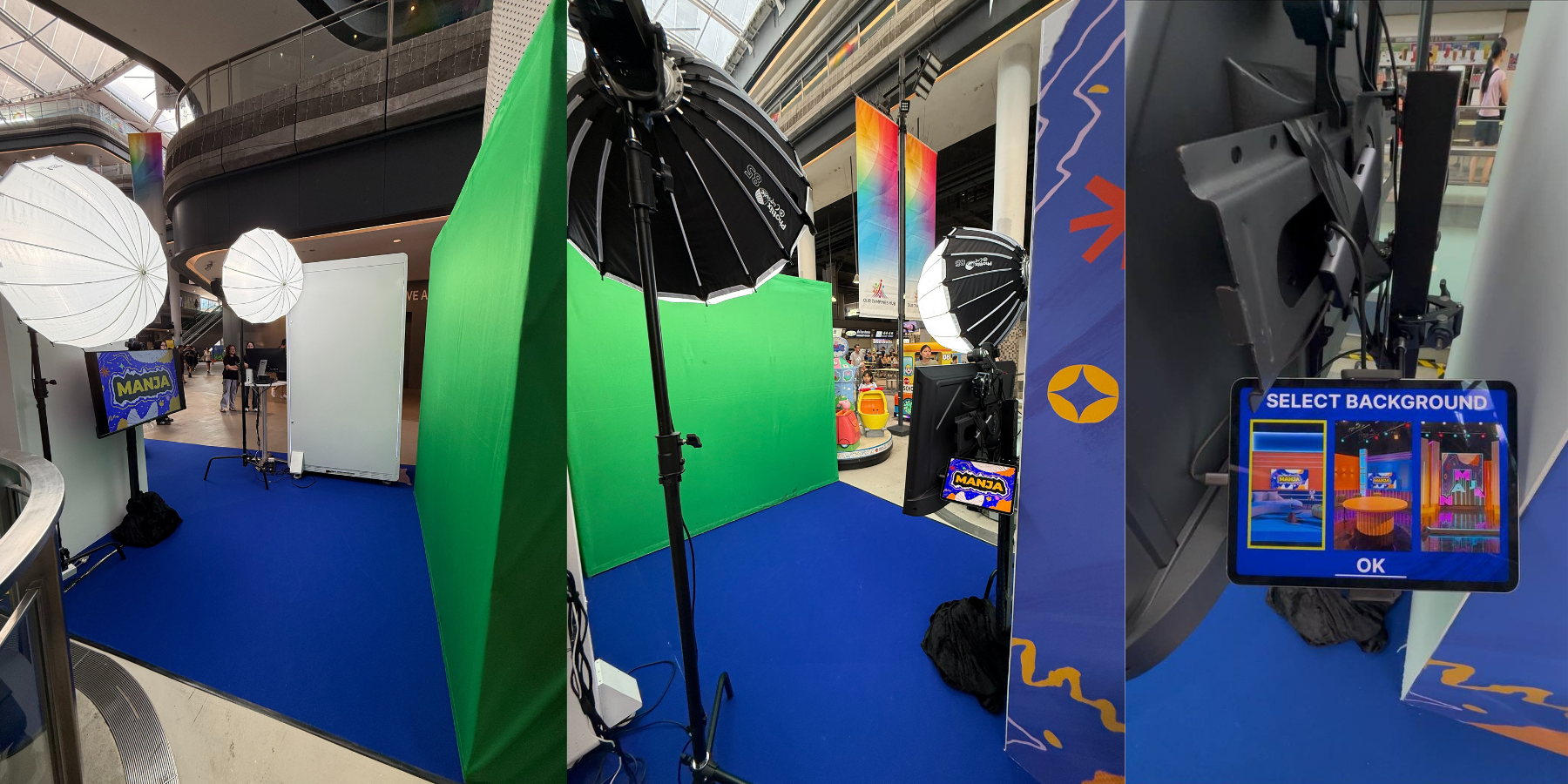 Custom Videobooth Activation for MANJA