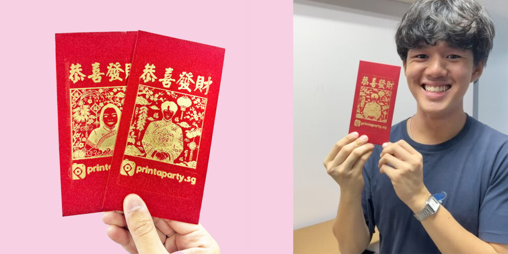 AI CNY Red Packet Live Event Printing
