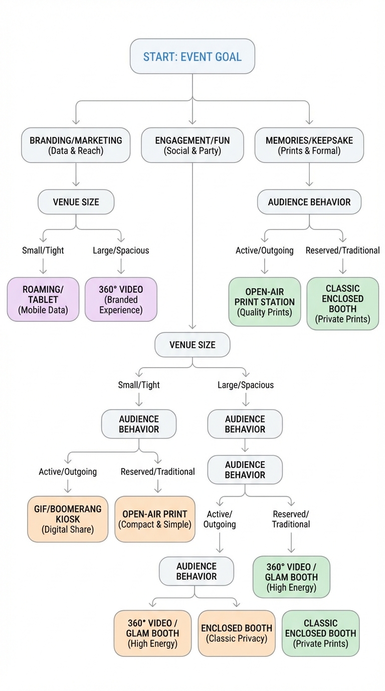 How to choose the right photo booth for corporate events weddings and activations