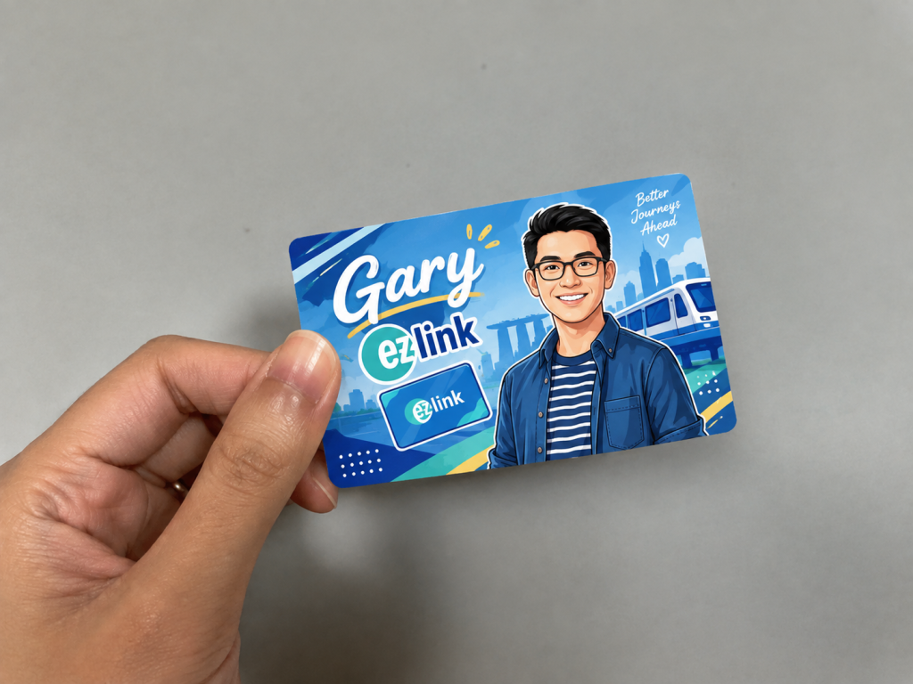 LIVE EZ LINK CARD PRINTING IN SINGAPORE BY PRINTAPARTY