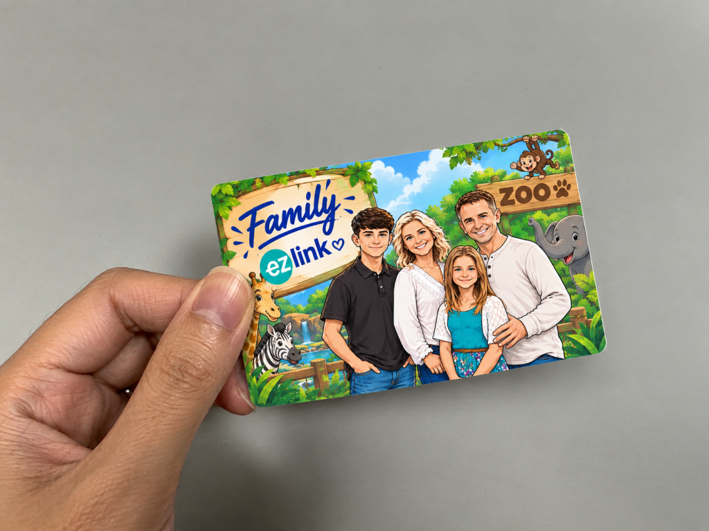 LIVE EZ LINK CARD PRINTING IN SINGAPORE BY PRINTAPARTY