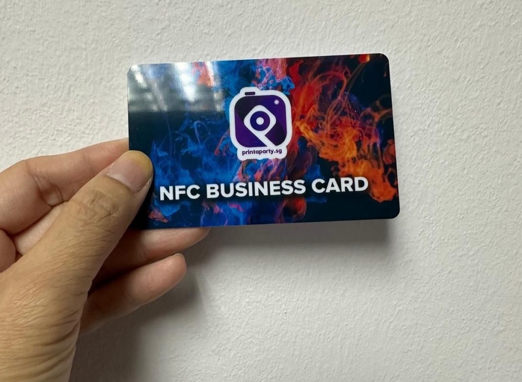 AI NFC BUSINESS CARD PRINTING PHOTOBOOTH IN SINGAPORE